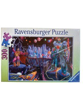 Ravensburger 300-Piece Galactic Empire Puzzle Sci-Fi Fantasy Art 2001 Sealed